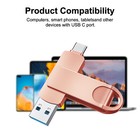 256gb 1tb 2in1 Memory Stick Usb 3 0 Flash Drive Storage Pen Thumb U Disk Type-c
