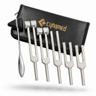 Premium Tuning Fork Set Of 6 - Medical Surgical Diagnostic Instruments-w case