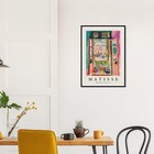 Henri Matisse  the Open Window  Poster  Vintage Print No Frame