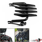 Black Detachable Stealth Luggage Rack For Harley Touring Road King 09-23