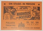 Original Spook Show  dr  Neff s Madhouse Of Mystery  Faint Check-palace-htf-