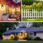 2-20x Solar Power Led Light Pir Motion Sensor Outdoor Security Lamp Wall Garden