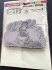 House Mouse Stampendous Sharing Seed Birds Birdseed Cling Unmounted Rubber Stamp