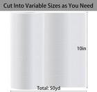 Water Soluble Stabilizer For Embroidery Topping Film  10 In X 50 Yd Roll   Senem