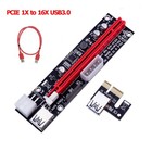 Pci-e Usb 3 0 Powered Gpu Riser Extender Adapter Card Board Cable Board Card
