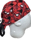 Crna Surgical Scrub Cap Bouffant Women Big Spiderman