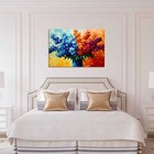  wall Art Canvas  Colorful Floral Bouquet Painting Modern Home Decor Poster 