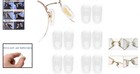 Universal Fit Anti-slip Soft Silicone Nose Pads For Eyewear Comfort - 5 Pairs