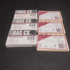 Lot Of 3 Each Basics 3  X 5  Blank Index Cards   Smead Alphabetic Guide Sets