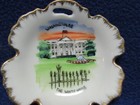 Small Porcelain Dish Made Japan Washington Dc The White House Building Image