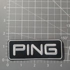 Ping Golf Patch Sports Embroidered Iron On Badge 1 5x4 