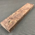 Wb441 Claro Walnut Burl Block Carving Craft Art Knife Handle Pistol Grip