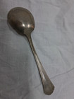 Vintage Soup Spoon Nevada Silver Warranted  5 1 2 