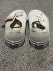 Men Size 6 Lady Size 7 5  Vans Authentic White Canvas Shoe  Vn000ee3wht