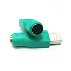 2x Ps 2 Female To Usb 2 0 Male Port Adapter Converter For Pc Keyboard Mouse M471