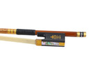 4 4 Violin Bow Hand Carved Ebony Frog Pretty Inlay Brazilwood Natural Bow Hair