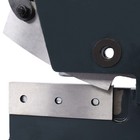 6  Manual Hand Plate Shear 1 4  Steel Cutter Solid Bench Mount Metal Shear Tool