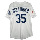 Los Angeles Dodgers Baseball Jersey Cody Bellinger 35 White Blue Red Mens M Sga