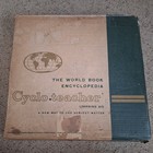 World Book Encyclopedia Cyclo-teacher Learning Aid Homeschool Study Supplies Vtg