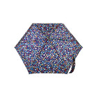 Auto Open Mini Umbrella Compact Pocket Travel Rain Umbrella Case Blue Circle