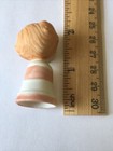 Girl Thimble Vintage Souvenir Collectible