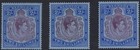 Bermuda Stamps 1937 40 2 - Reference Set For Issues 1 To 3  sg116 116a  Cv   740