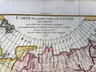 North Russia China Korea 1772 Robert De Vaugondy Large Antique Map 18th Century