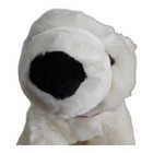 Polar Bear Marshmallow Princess Borders Exclusive White Stuffed Animal 12  Tag