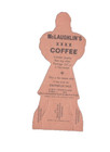 Victorian Trade Card Mclaughlin s Xxxx Coffee Paper Doll Girl 1895 Stand Up