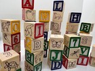 Melissa   Doug Wooden Blocks For Kids - Numbers  Alphabet  And Animal Toy
