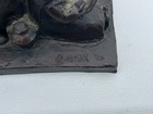 Hyde Doug Indian Bronze Signed Sculpture 