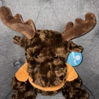 Volvo Plush Moose Van Moose Gustav Orange Hoodie Stuffed Animal Collectible 2021