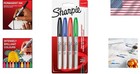 Vivid 4-color Permanent Marker Set   Fine Tip Markers For Precise Detailing