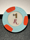  uncirculated   1 Riviera Casino Chip Poker Chip Las Vegas Nevada Gambling Token