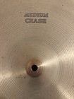 Vintage Sabian 17  Medium Crash Cymbal 43 Cm Hollow Logo