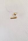 Dollhouse Picture Light Gold Brass 12 Volt With Plug 1 12 Scale Miniature Lamp