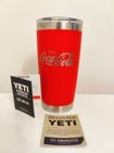 New Yeti Coca-cola Coke Rambler 20 Oz Tumbler Magslider Lid Rare 