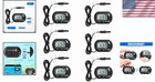 6-pack High Accuracy Aquarium Thermometer With Large Lcd Display For Fish Tanks