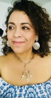 Gorgeous     Yalalag Cross Mexican Sterling Silver Scalloped Necklace 
