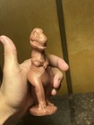 Vintage Sinclair Dinoland Mold-a-rama Red Brown Tyrannosaurus Rex T-rex Souvenir
