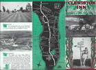 Brochure   Clewiston Inn - Resort Hotel - Clewiston  Florida - Map On Back