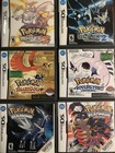 Pokemon White Soulsilver Nintendo Ds   8 Replacement Cases Only No Games Bundle