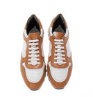 Pastori Nwb Thrax Casual Sneakers Size 43 Us 10 In Brown   White Leather