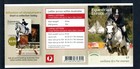 2014 Equestrian Events  show Jumping  Stamp Booklet Sb478  philatelic Barcode 