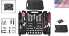 95 Piece Tool Set Carbon Steel Portable Toolbox Mechanics Kit For Home Repairs
