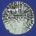 India Silver Drachm Coin 278-295  Bhartrdaman indo-scythian  Ksahtrap Dynasty  1