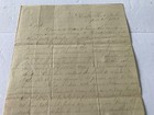 Civil War Letter From Cecil Clay Medal Of Honor Recipient Ref To A Lost Order