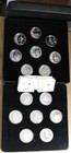 2010 Vancouver Olympics 15 Silver Proof  25 Coins Set  Rcm  Case   Coas