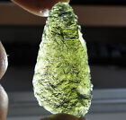 Green Moldavite - 1 5  Teardrop - Perfect For Pendant   No Damage - Czech Rep 
