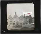 Frankfurter R  mer  Frankfurt  Germany  Photo Glass Plate  Positive 8 5x10 Cm